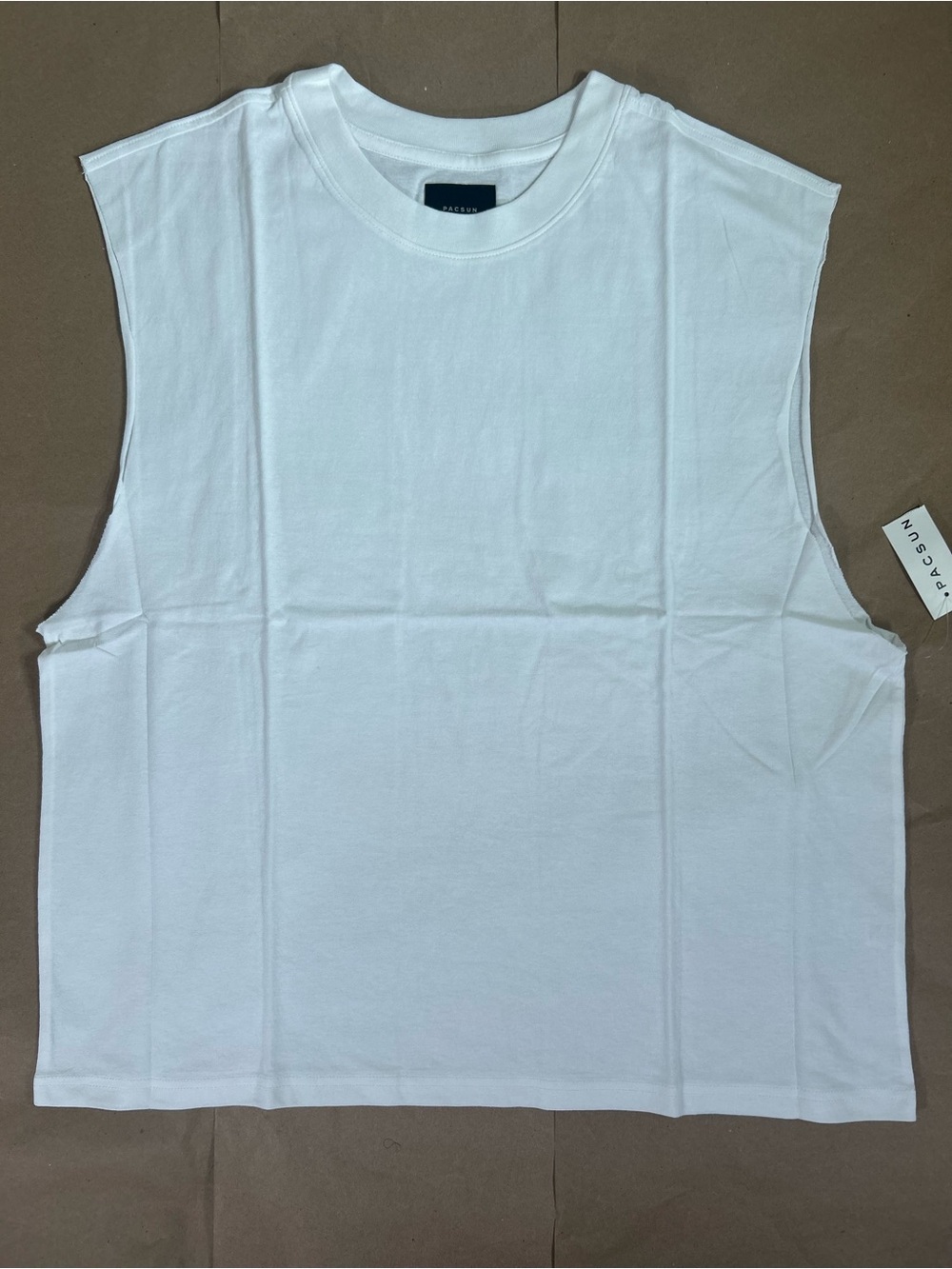 Brand New Pacsun white muscle t shirt
